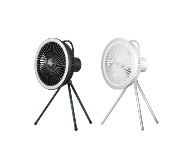 Camping Fan Portable LED Rechargeable Quiet Tent Fan
