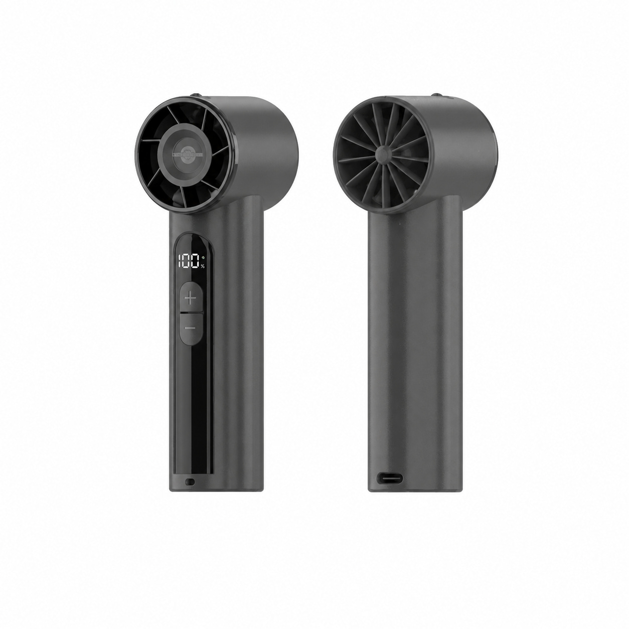 High Speed Windmini Fan Rechargeable Quiet Cooling Fan with LED Display