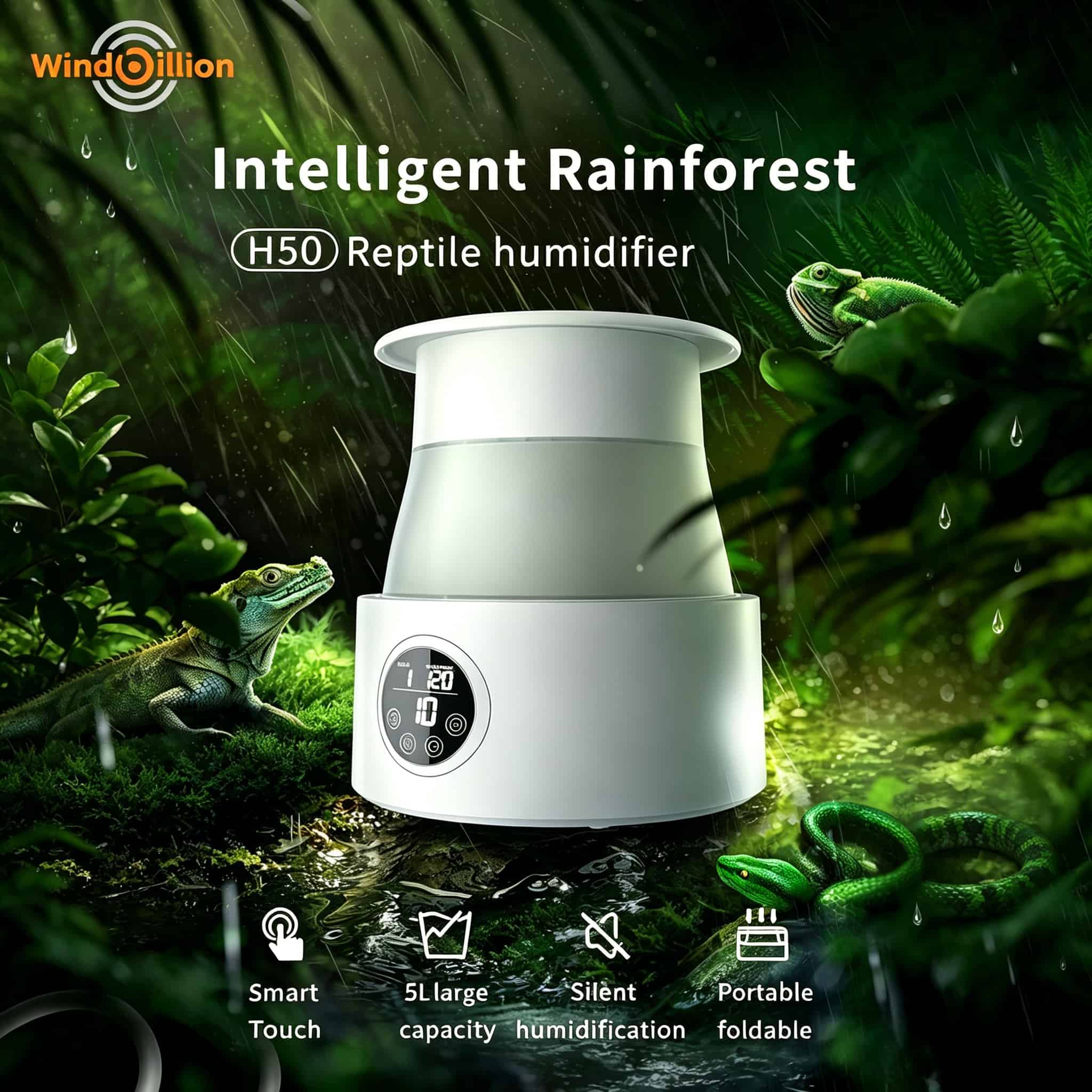 Humidifier H50 4.5L Large Tank Quiet Humidifier (1)