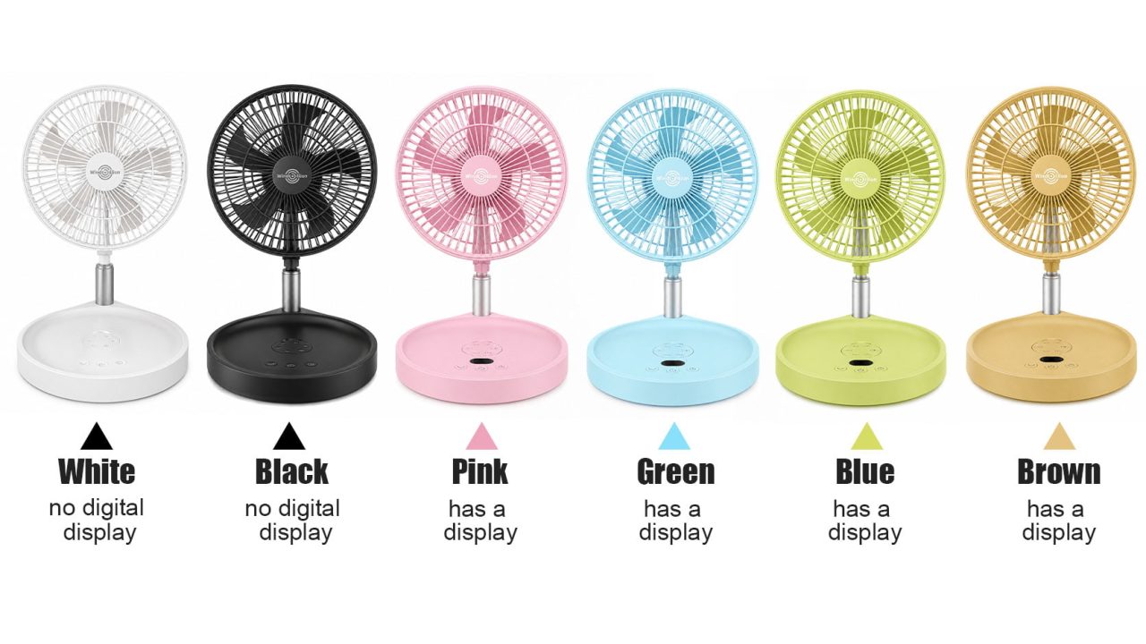 Multi-Scene Application Collapsible Fans