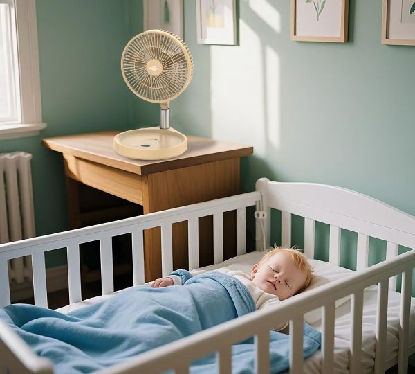 Quiet & Gentle Airflow Compact Fan