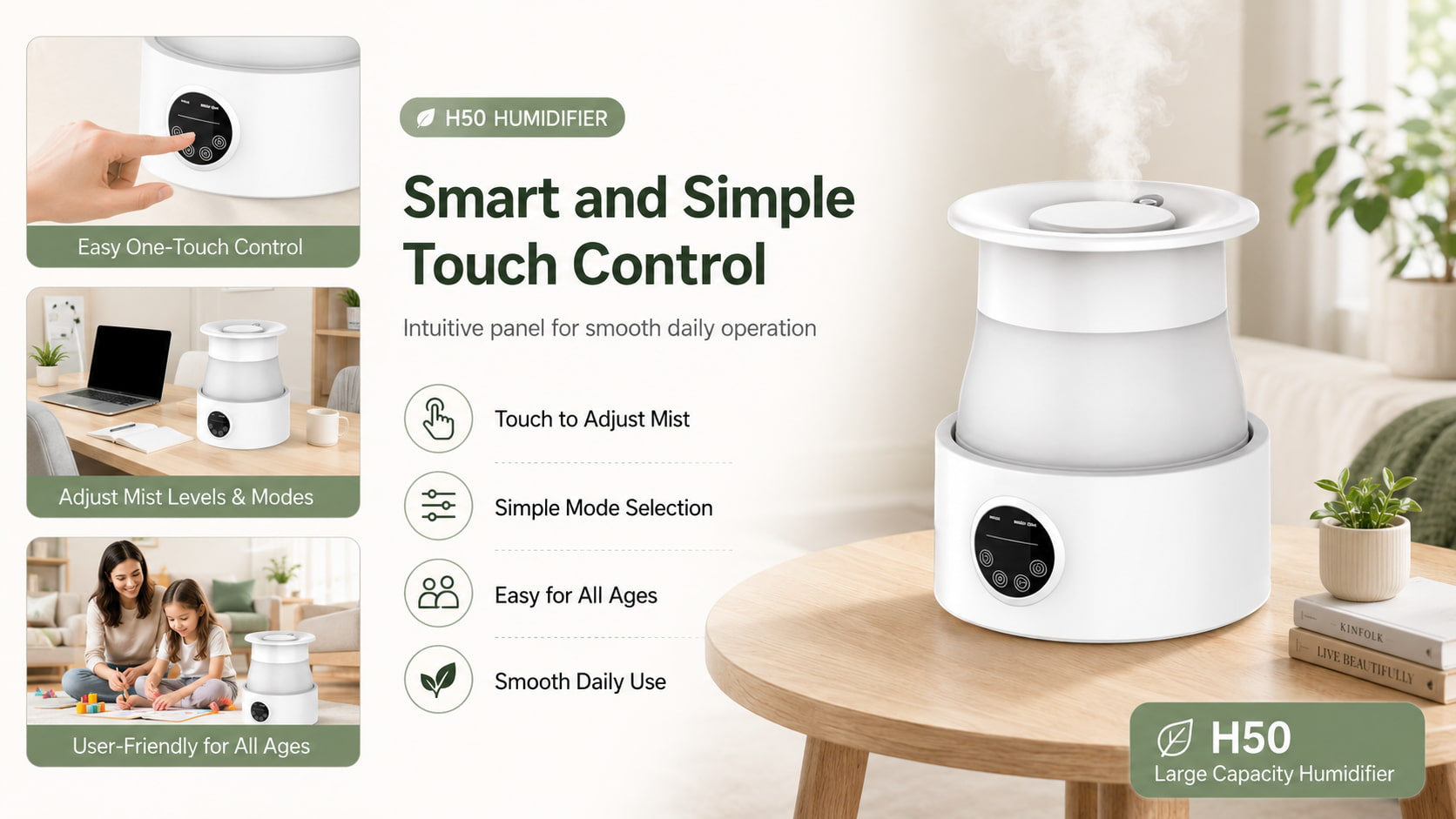 Smart and Simple Touch Control