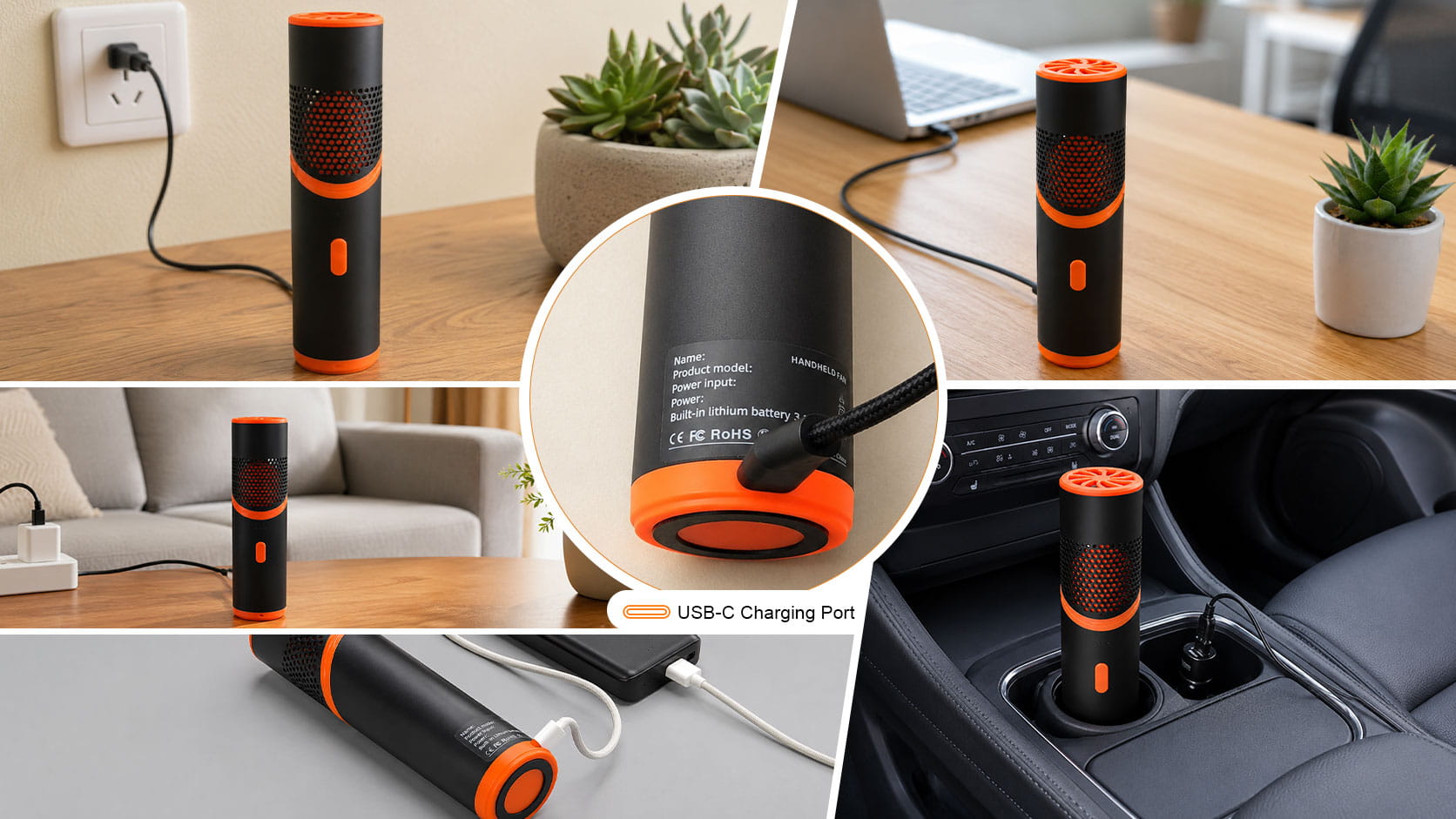 USB Rechargeable Convenience Anywhere