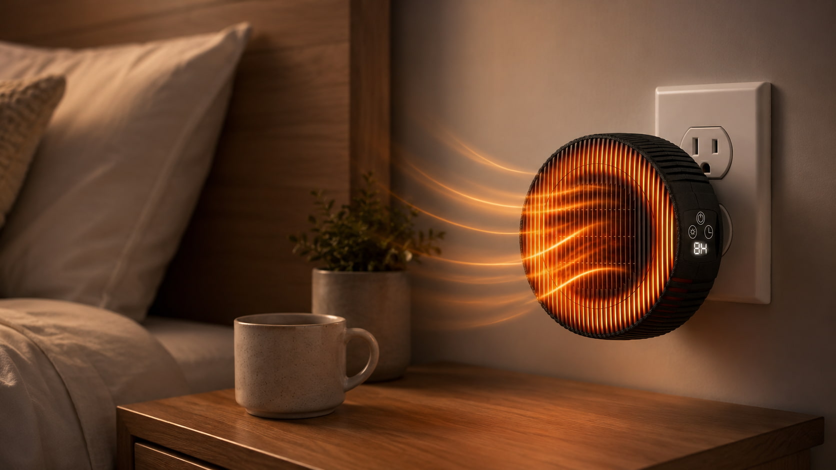 Wall-mounted Halo Heater HT04、