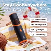 Windmini Fan Portable Rechargeable Handheld-Pocket Fan (2)