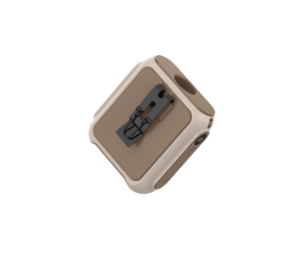 Secure Waist Clip Fan Design for Stable All-Day Wear
