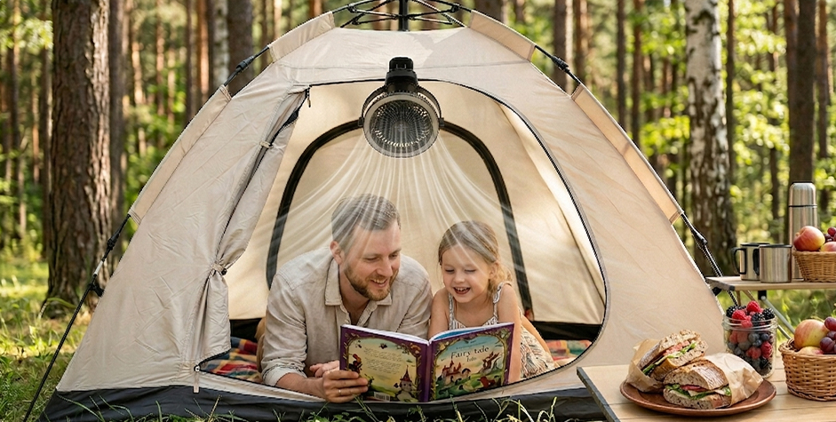 3. WindBillion Portable Clip-on Fan