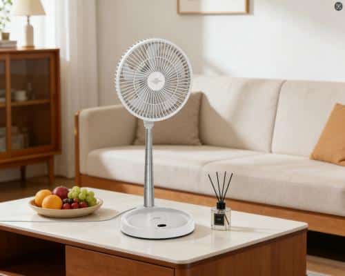 Reclaim Your Floor Space with the Collapsible Fan for Small Apartment Living.