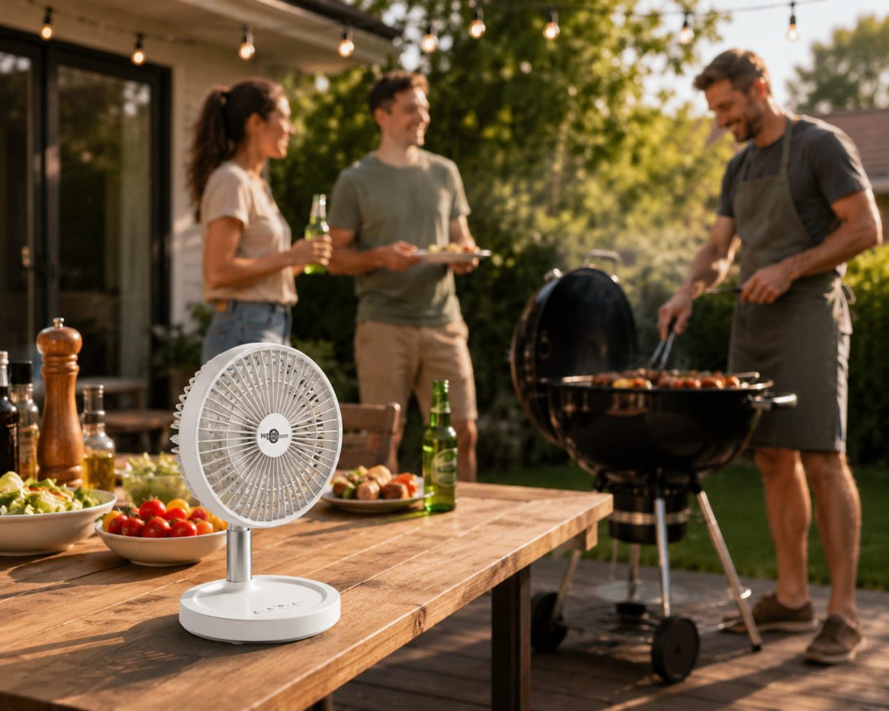 How a Collapsible Fan Changes the Rhythm of a BBQ