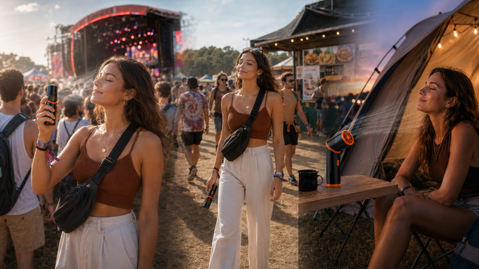How a Handheld Fan Changes the Rhythm of a Festival Day
