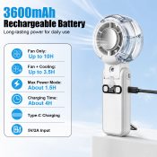 Neck-Wearable Cooling Mist Fan 3 in 1 with Cooling Plate & Mist Spray (2)