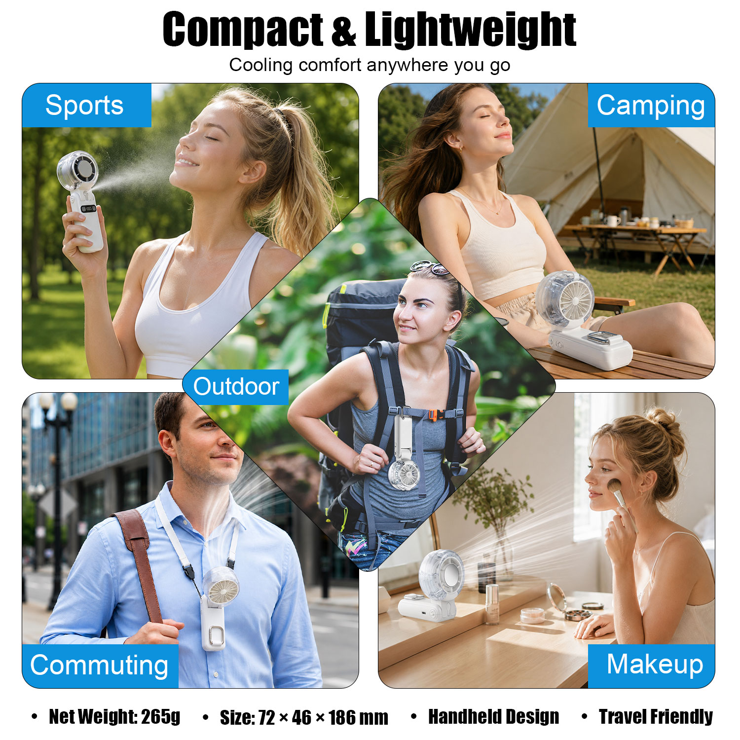 Neck-Wearable Cooling Mist Fan 3 in 1 with Cooling Plate & Mist Spray (6)
