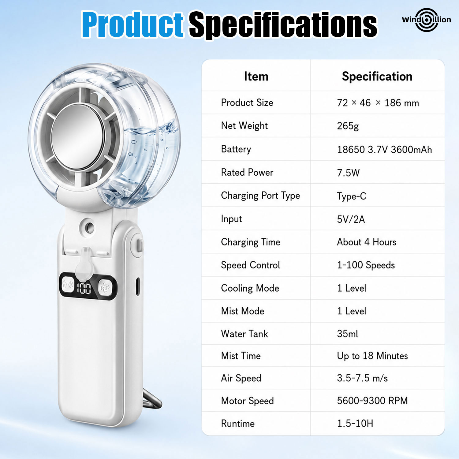 Neck-Wearable Cooling Mist Fan 3 in 1 with Cooling Plate & Mist Spray (8)Neck-Wearable Cooling Mist Fan 3 in 1 with Cooling Plate & Mist Spray (8)