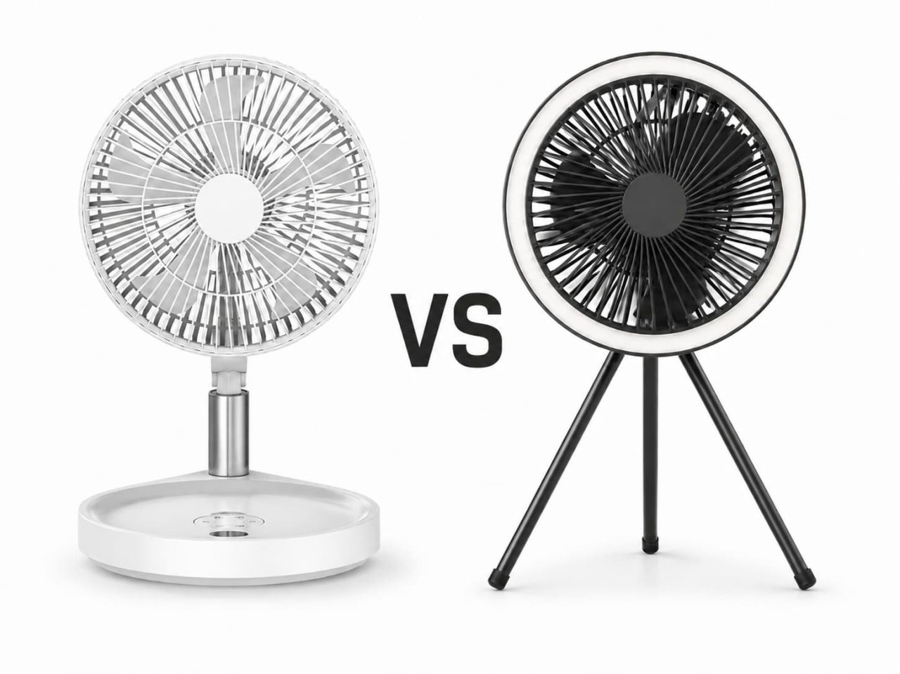 Collapsible Fan H6__vs Camping Fan H12