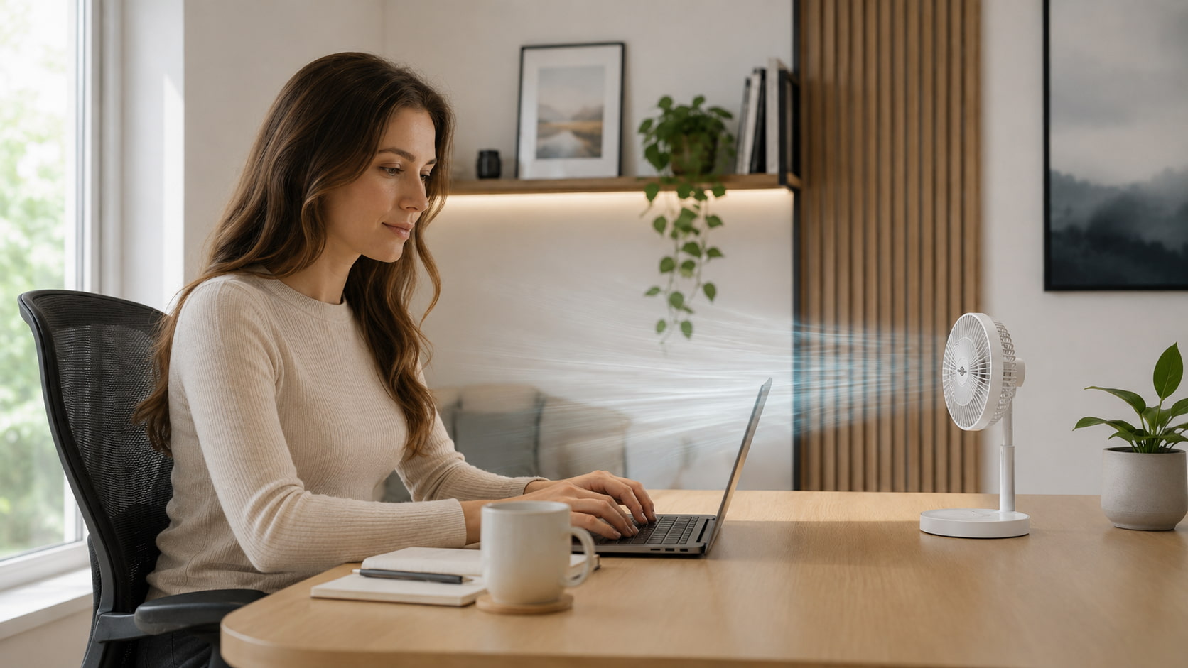 How to Set Up Your Collapsible Fan for Working from Home_