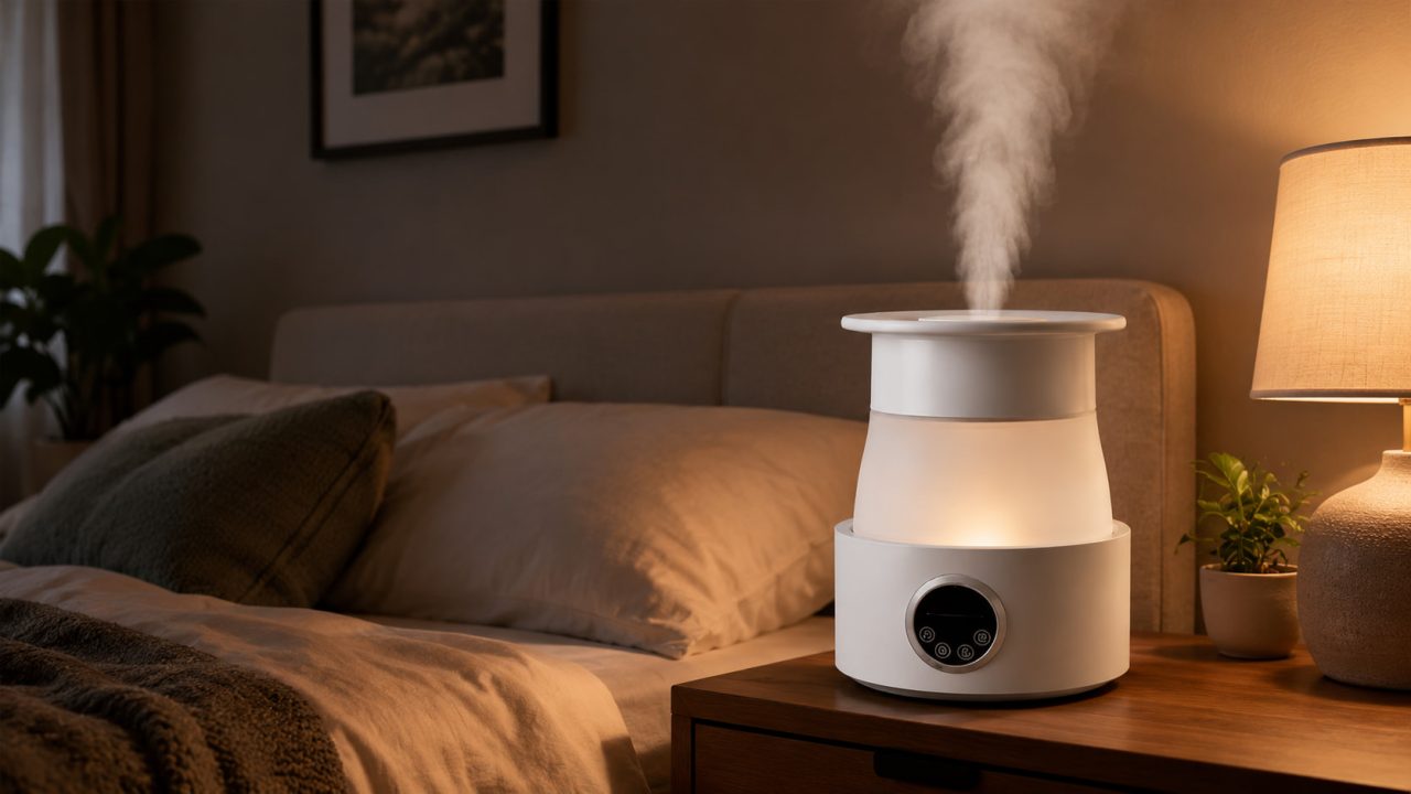 Add Moisture to an Air-Conditioned Bedroom