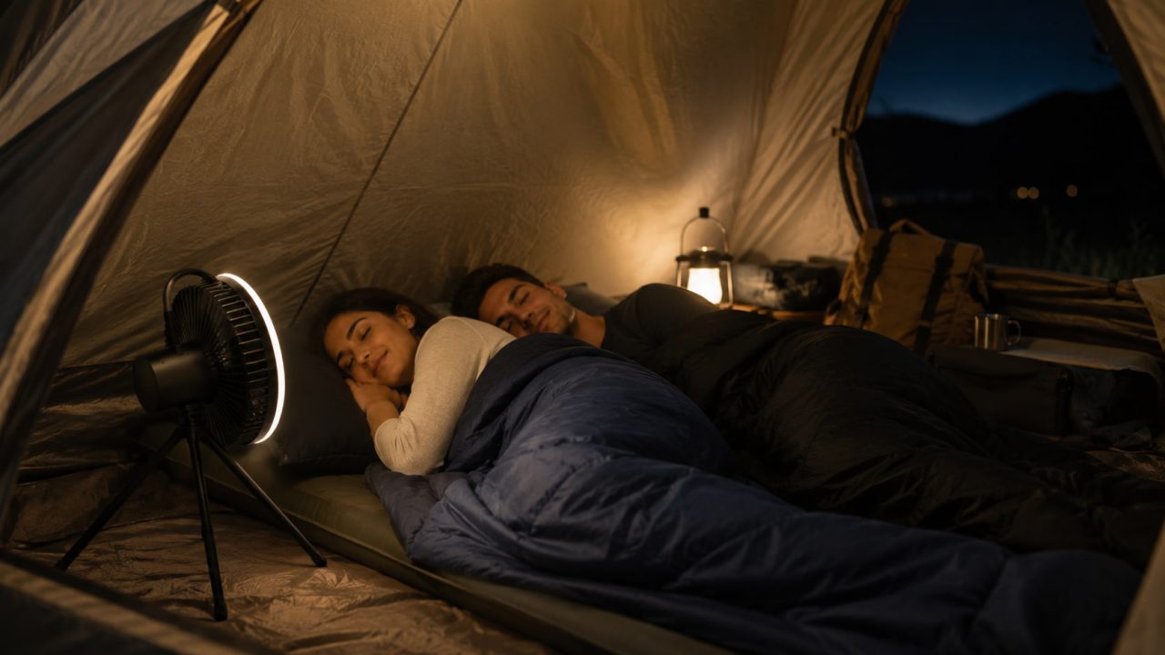 Can the Timer Help a Portable Camping Fan Last Longer