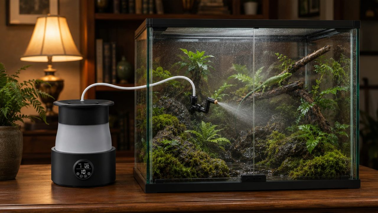 Reptile Terrariums Need Species-Specific Humidity