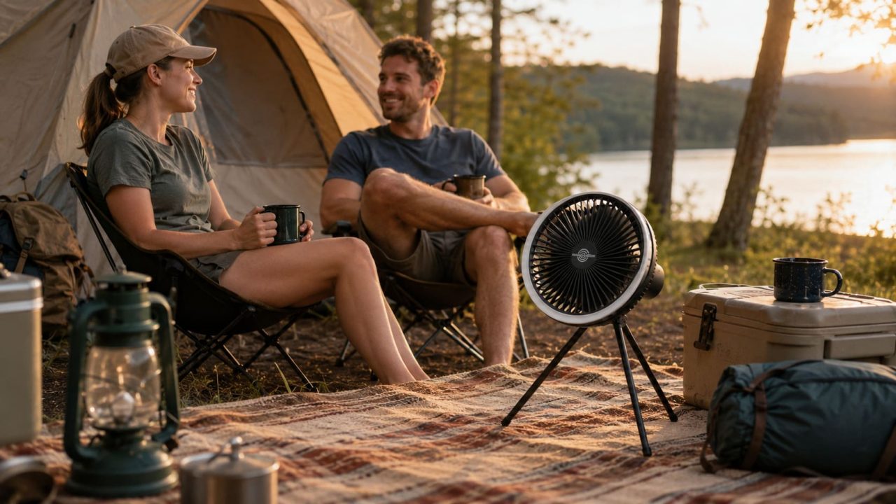 What Does a 7–30-Hour Runtime Mean for a Portable Camping Fan