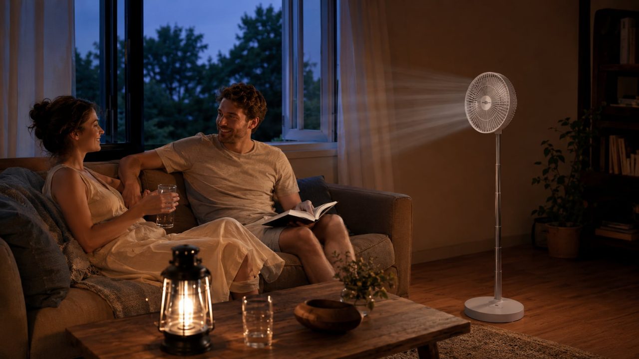 Why Is a Rechargeable Collapsible Fan Useful During a Blackout