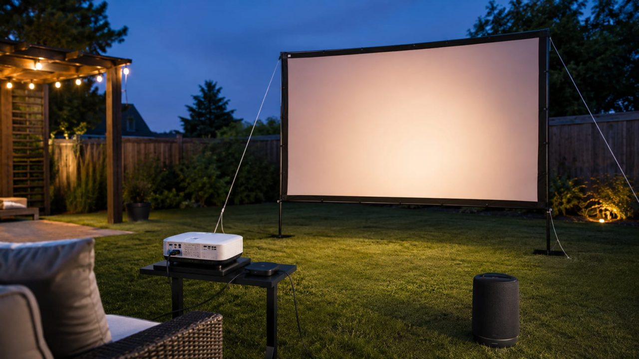 A Portable Projector