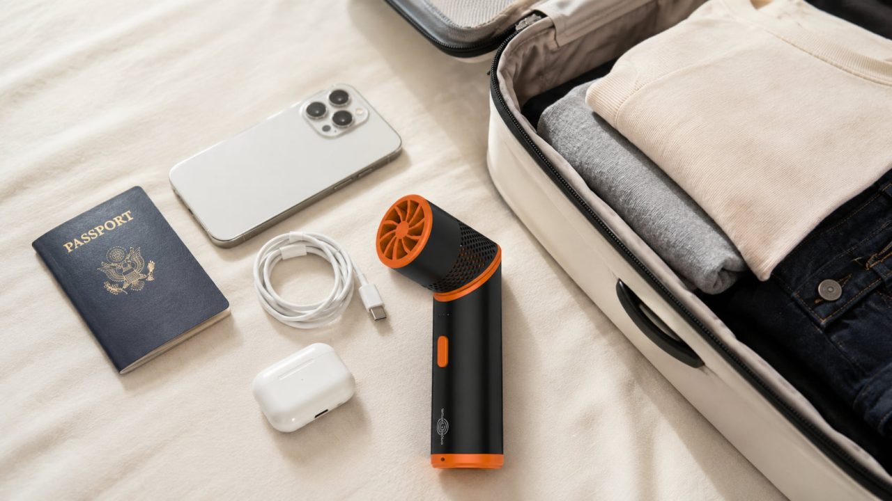 Packing a Portable Fan for a Flight