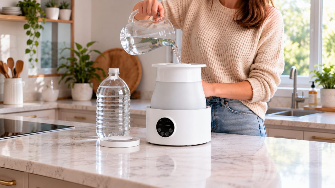 1. Use Distilled or Low-Mineral Water