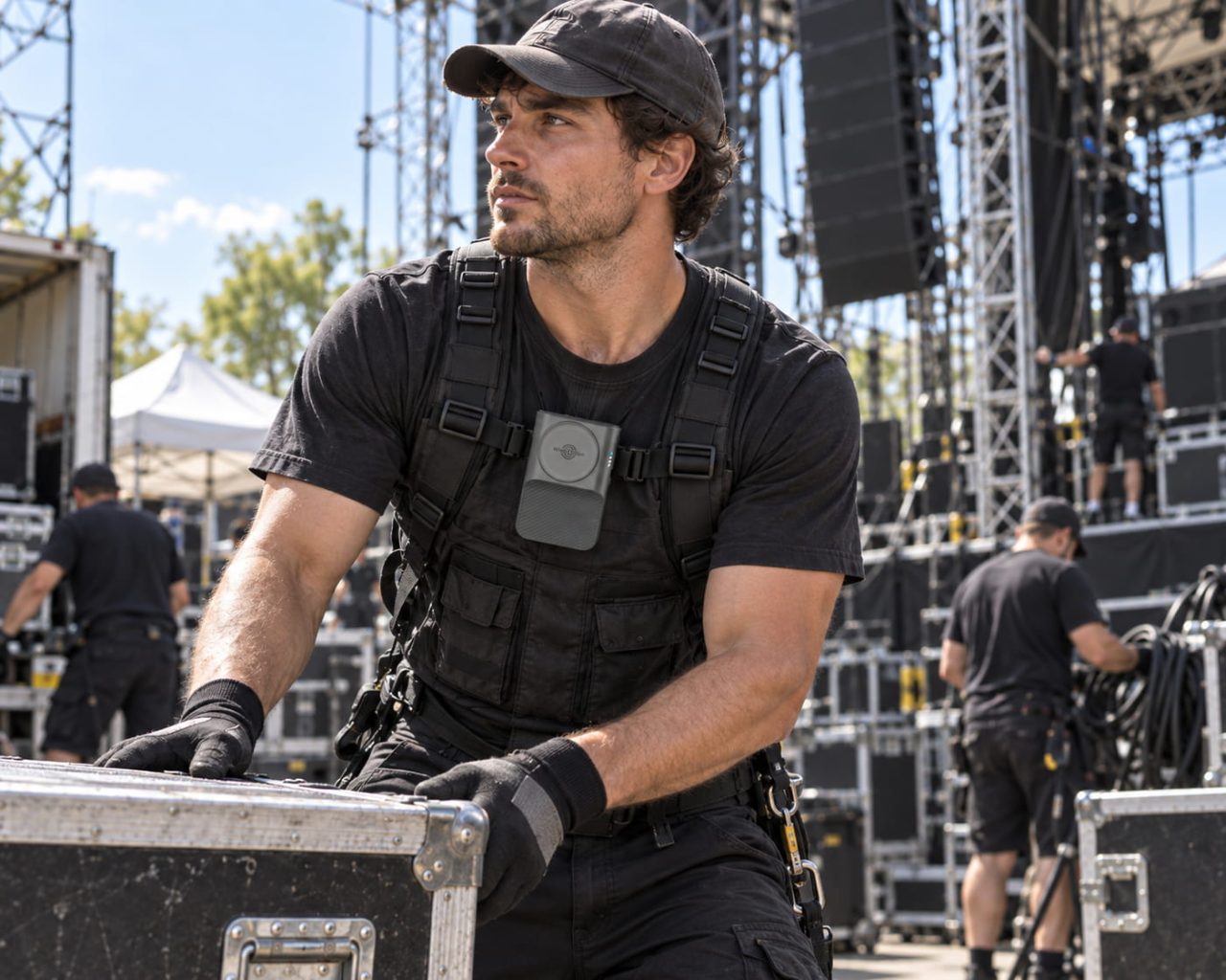 How Can a Waist Fan for Outdoor Work Help Stage Crews Stay Cool