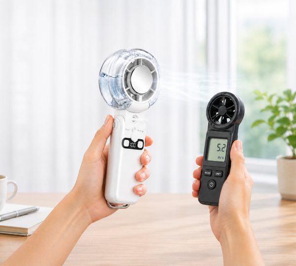 How to Understand Portable Fan Wind Speed in ms