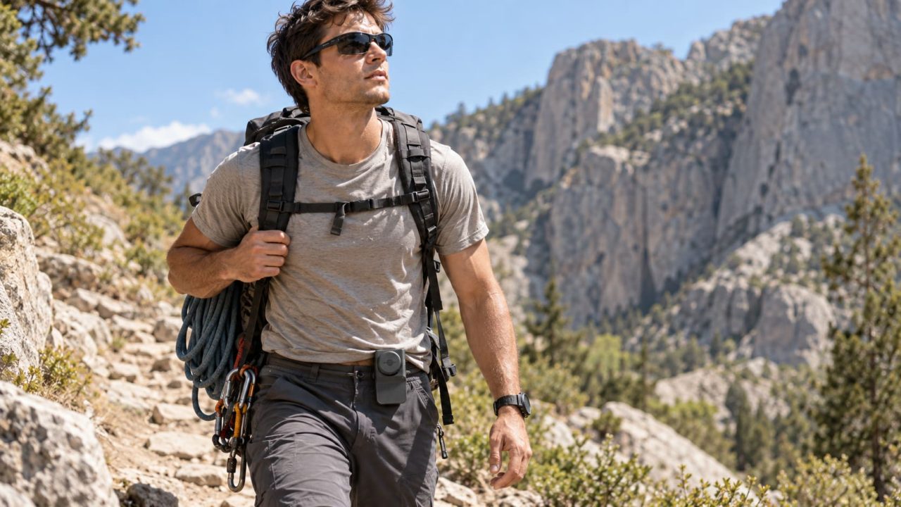 Why Can a Waist Fan Be Useful on a Climbing Day (2)