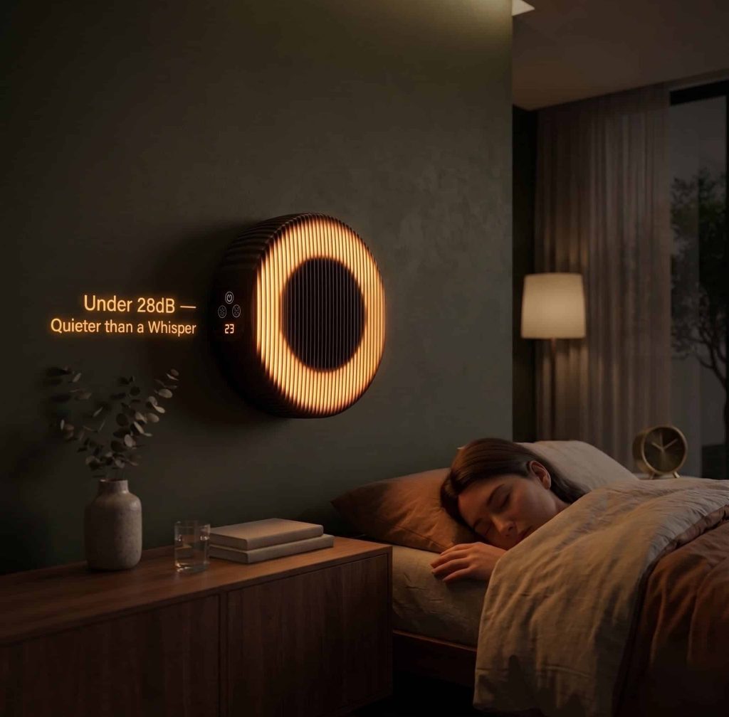 Wall-mounted Halo Heater HT04